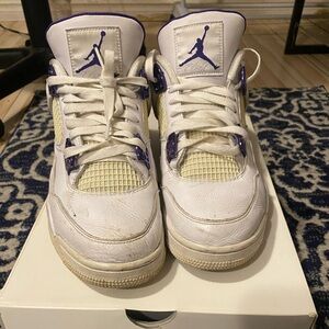 Jordan 4 metallic purple